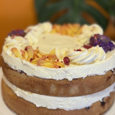 vanilla vegan cake