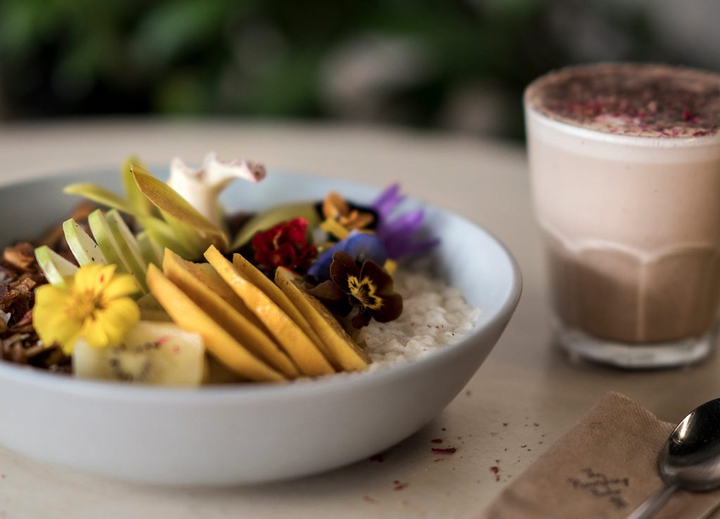 delicious vegan food at the hub cafe