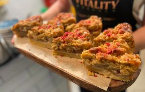 apple crumble corporate catering tauranga option